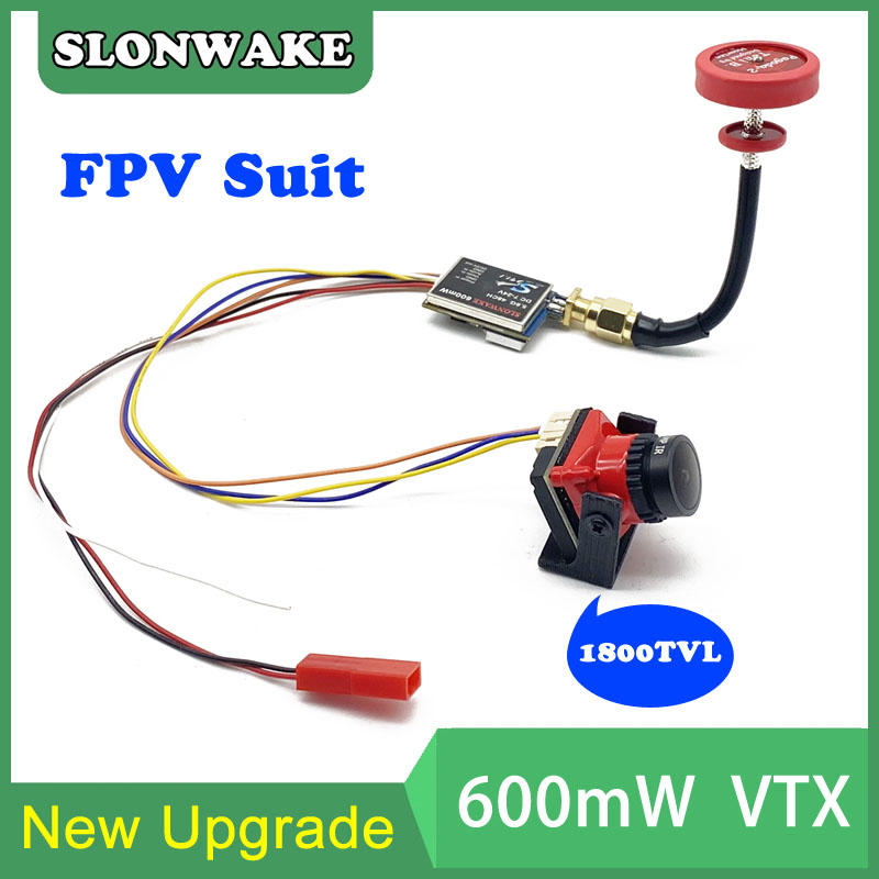 Drone Camera Lens - جاهز للاستخدام 5.8G 48CH 600mW جهاز