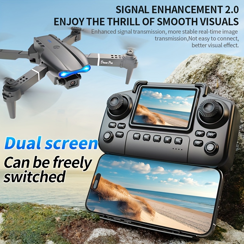 طائرة E99PRO MAX بدون طيار الم - مراجعة Drone Camera Lens وسعره